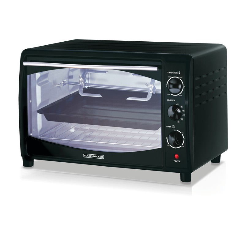 Black+Decker 42L Toaster Oven with Rotisserie - TRO60 - Anasia Shop