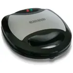 Black+Decker - 2 Slice Sandwhich Maker, 750W TS2000