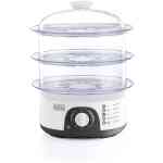 Black+Decker - 3 Tier Food Steamer, 775W - HS6000