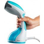 Black+Decker - Handheld Garment Steamer 1200 W – White/Blue - Image 3