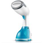 Black+Decker - Handheld Garment Steamer 1200 W – White/Blue