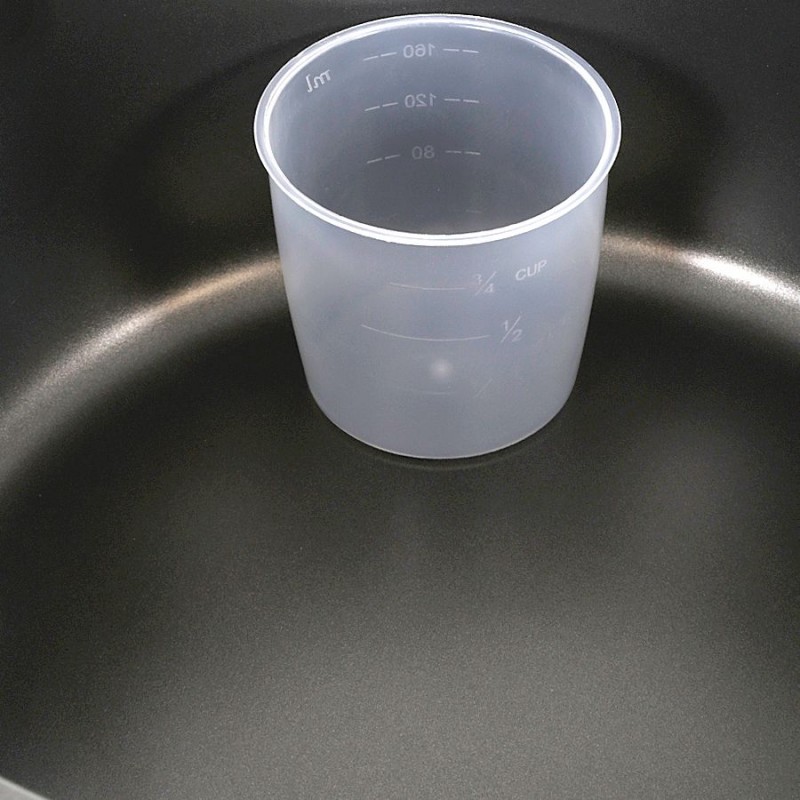 2.5L Non-Stick Rice Cooker with Glass Lid