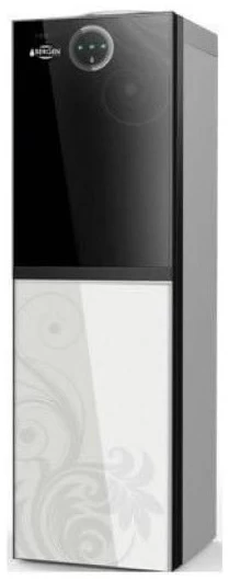 Bergen BYB 538 Water cooler – silver Bergen 3 Nozzles Top Loading Water Dispenser – BYB 538 Silver/Black - Image 1
