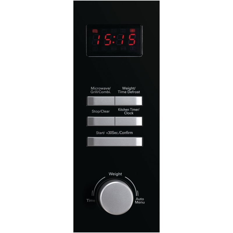 Black+Decker Microwave Oven with Grill 28 Liters, Black – MZ2800PG