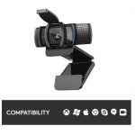 ⁦كاميرا ويب Logitech C920S HD Pro مع مصراع للخصوصية - مكالمات فيديو عريضة وتسجيل ، كاميرا دفق 1080 بكسل⁩ - الصورة ⁦8⁩