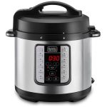 Black+Decker - 7 in 1 6L 1000W Smart Steam Pot, Black - PCP1000