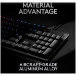 ⁦Logitech Mechanical Gaming Keyboard with Palm Rest, Carbon - G513⁩ - الصورة ⁦5⁩