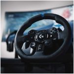 لوجيتيك عجلة وبدالات سباق G923 لجهاز PS4 وPS5 والكمبيوتر - الصورة 8