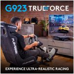 ⁦لوجيتيك عجلة ودواسات سباق G923 من لجهاز Xbox One والكمبيوتر⁩ - الصورة ⁦5⁩