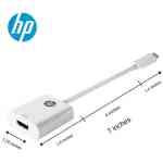 اتش بي محول من النوع سي الى اتش دي ام اي - لون ابيض HP038GBWHT0TW