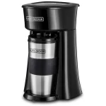 Black+Decker - 650W Coffee Machine, Black - DCT10
