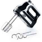 IDO Hand Mixer 500 W with 5 Speeds, Black - HM500-BK