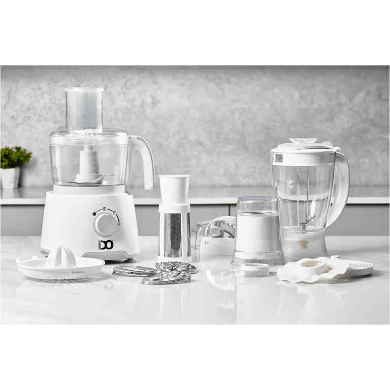 IDO Food Processor 1000 W 25 Functions – White