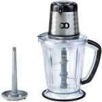 IDO Vegetables & Meat Chopper 800 W with 2 Speeds, Black - CH800-BK