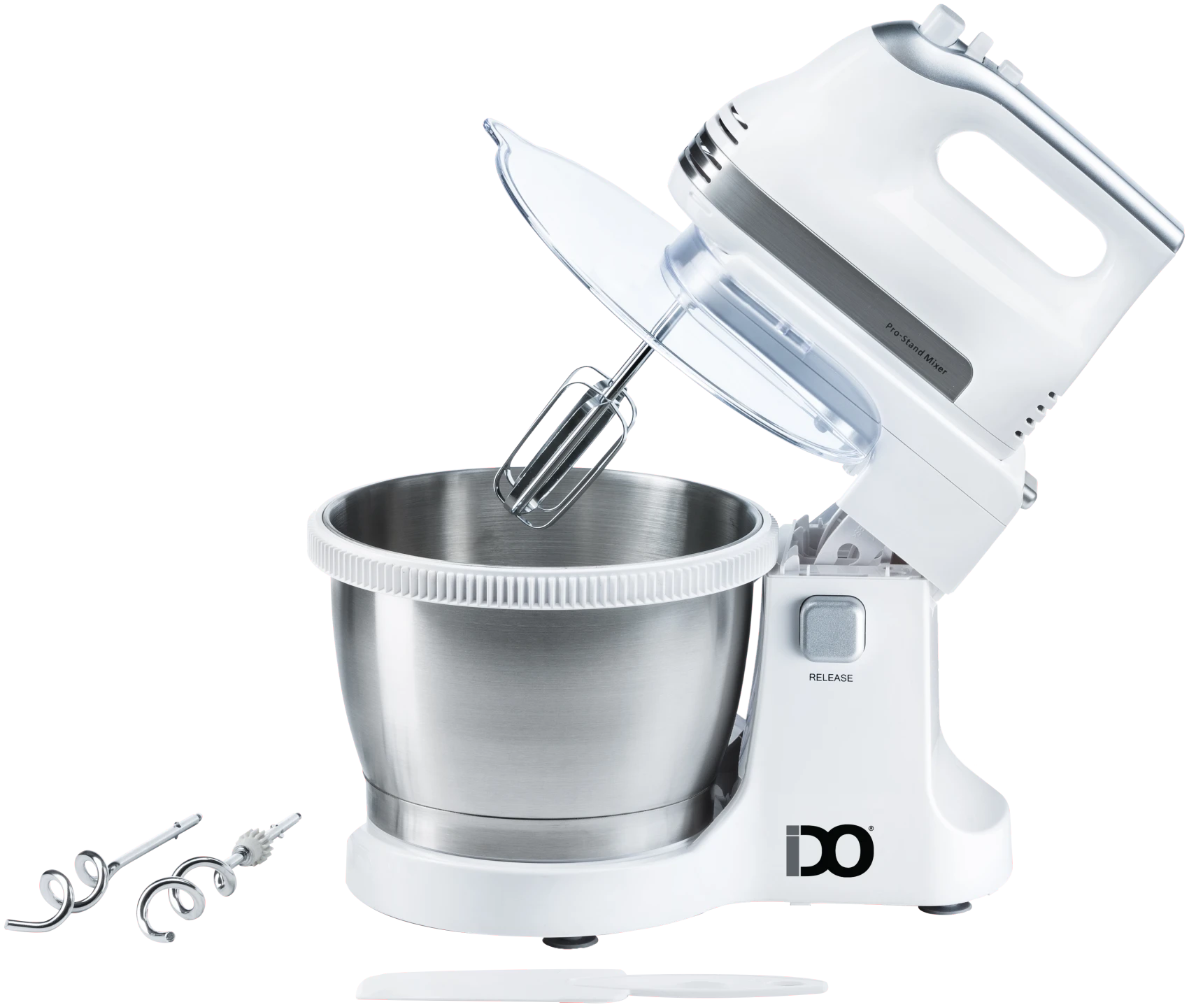 IDO Hand Mixer with bowl 500 W White – MB500-WH - Anasia Shop