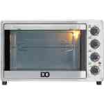 IDO Double Glass Toaster Oven 50 Liters, Silver - TO50DG-SV