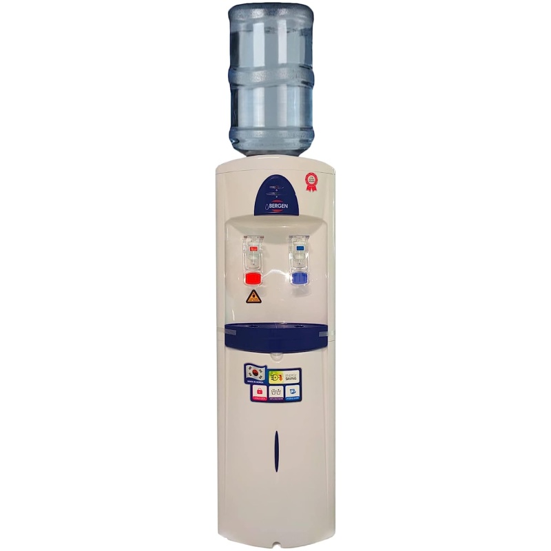 Bergen Water Dispenser 2 Nozzles, Top Loading, WhiteBlue- WBF 330LA
