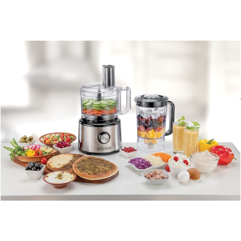 Black+Decker Food Processor 750W 25 Functions - FX760