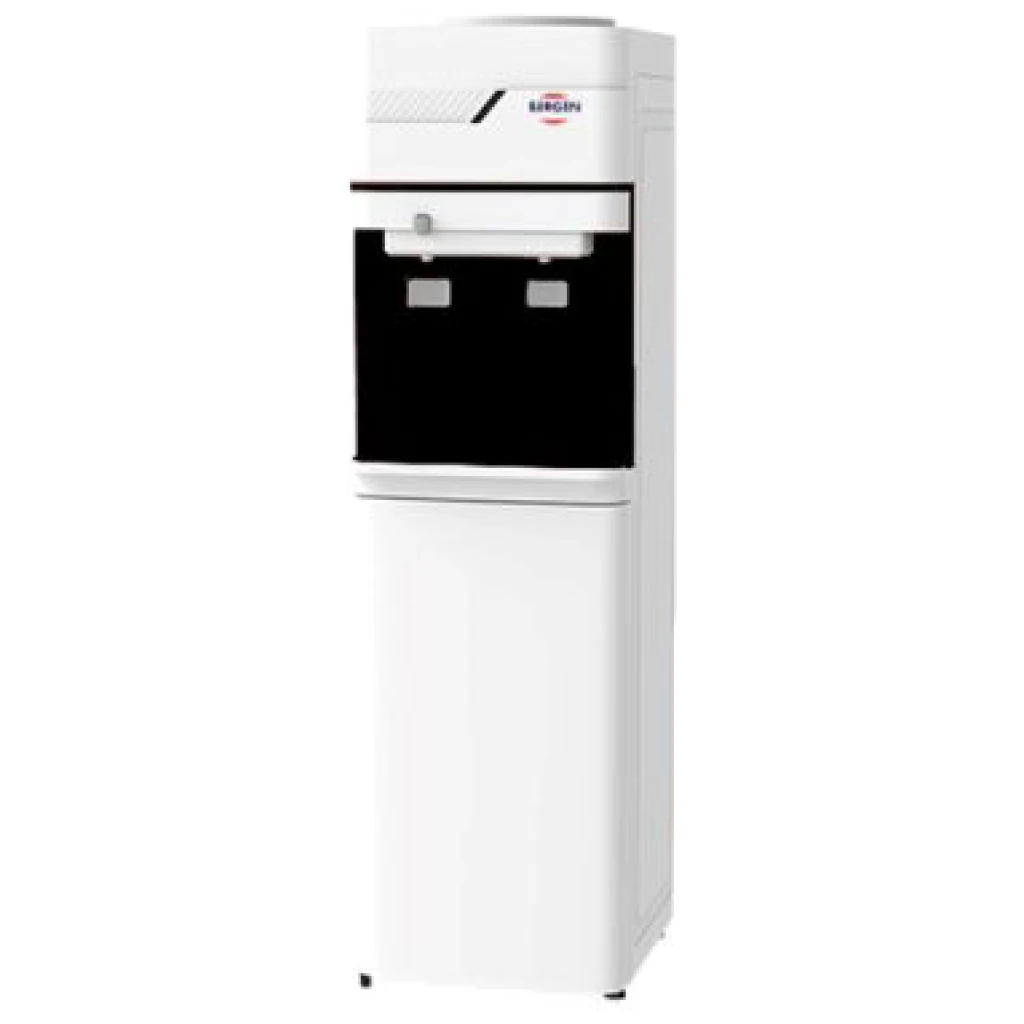 Bergen 2 Nozzles Top Loading Water Dispenser, White/Black - BY558 White*Black
