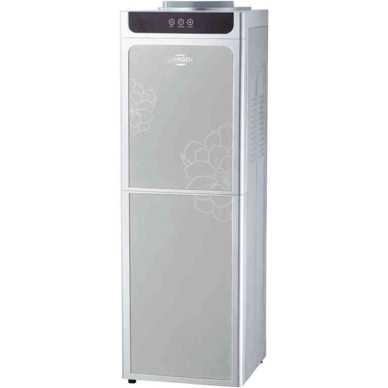Bergen 2 Nozzles Top Loading Water Dispenser, Silver - BYB 87 SILVER