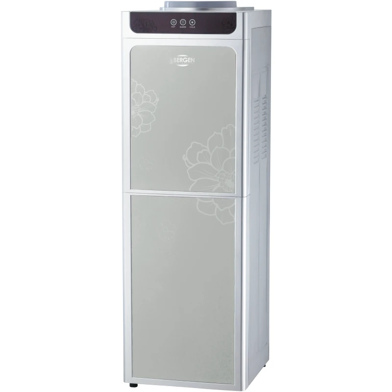 Bergen 2 Nozzles Top Loading Water Dispenser, Silver - BYB 87 SILVER