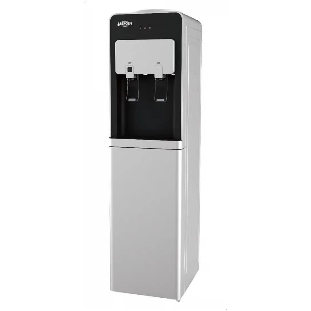 Bergen 2 Nozzles Top Loading Water Dispenser, SilverBlack - BY509 SILVERBLACK