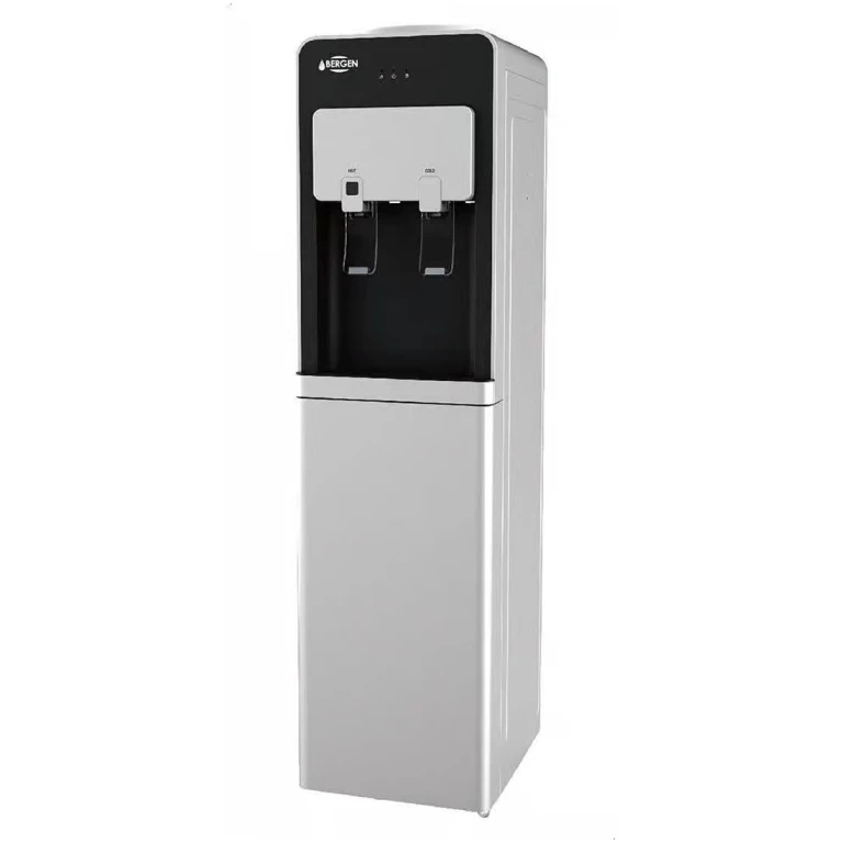 Bergen 2 Nozzles Top Loading Water Dispenser, SilverBlack - BY509 SILVERBLACK