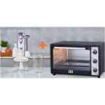 IDO Toaster Oven 45 L + Hand Blender 400 W - TO45SG-HBL400 - Image 2