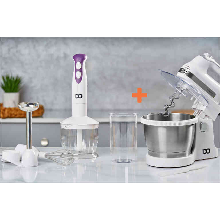 IDO Hand Mixer with bowl 500 W + Hand Blender Group 400 Watt