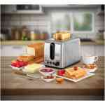 Black+Decker -Stainless Steel 2-Slice Toaster- 1050-Watt- ET244 - Image 4