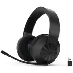 Lenovo - Legion Wireless Gaming Headset (Black) - H600 2.4GHz - GXD1A03963